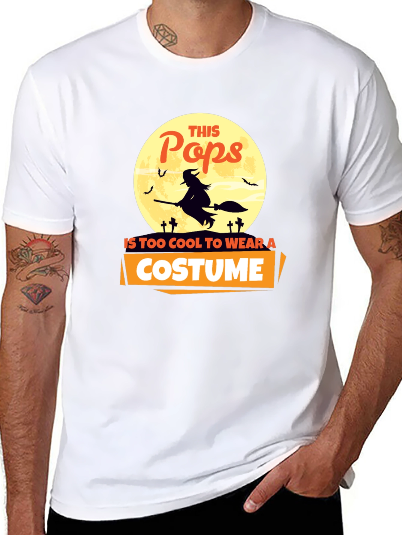 This Pops is Too Cool Halloween T-Shirt