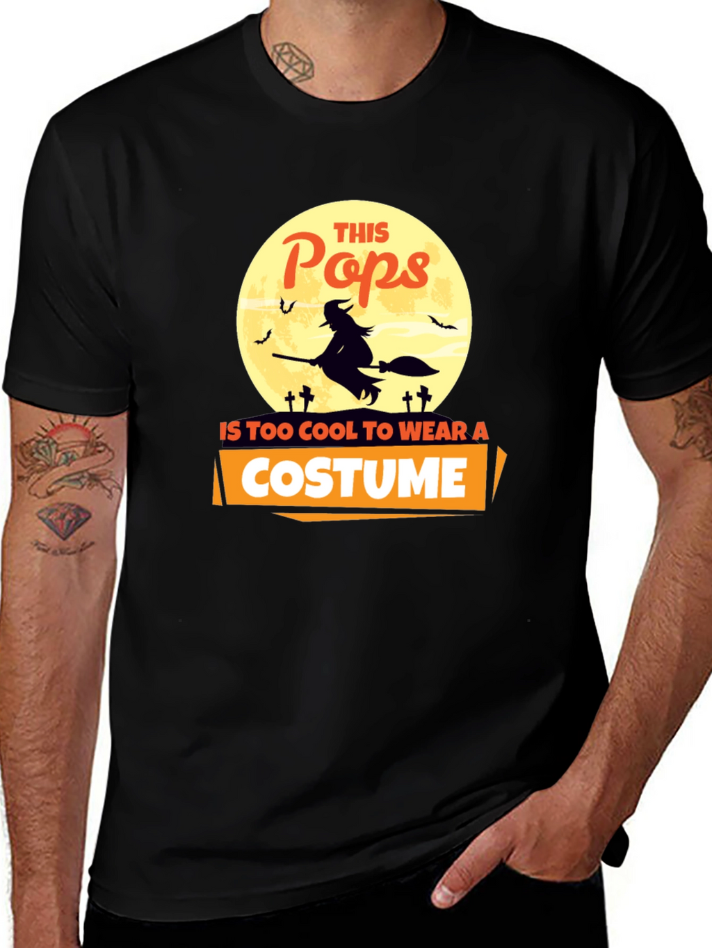 This Pops is Too Cool Halloween T-Shirt