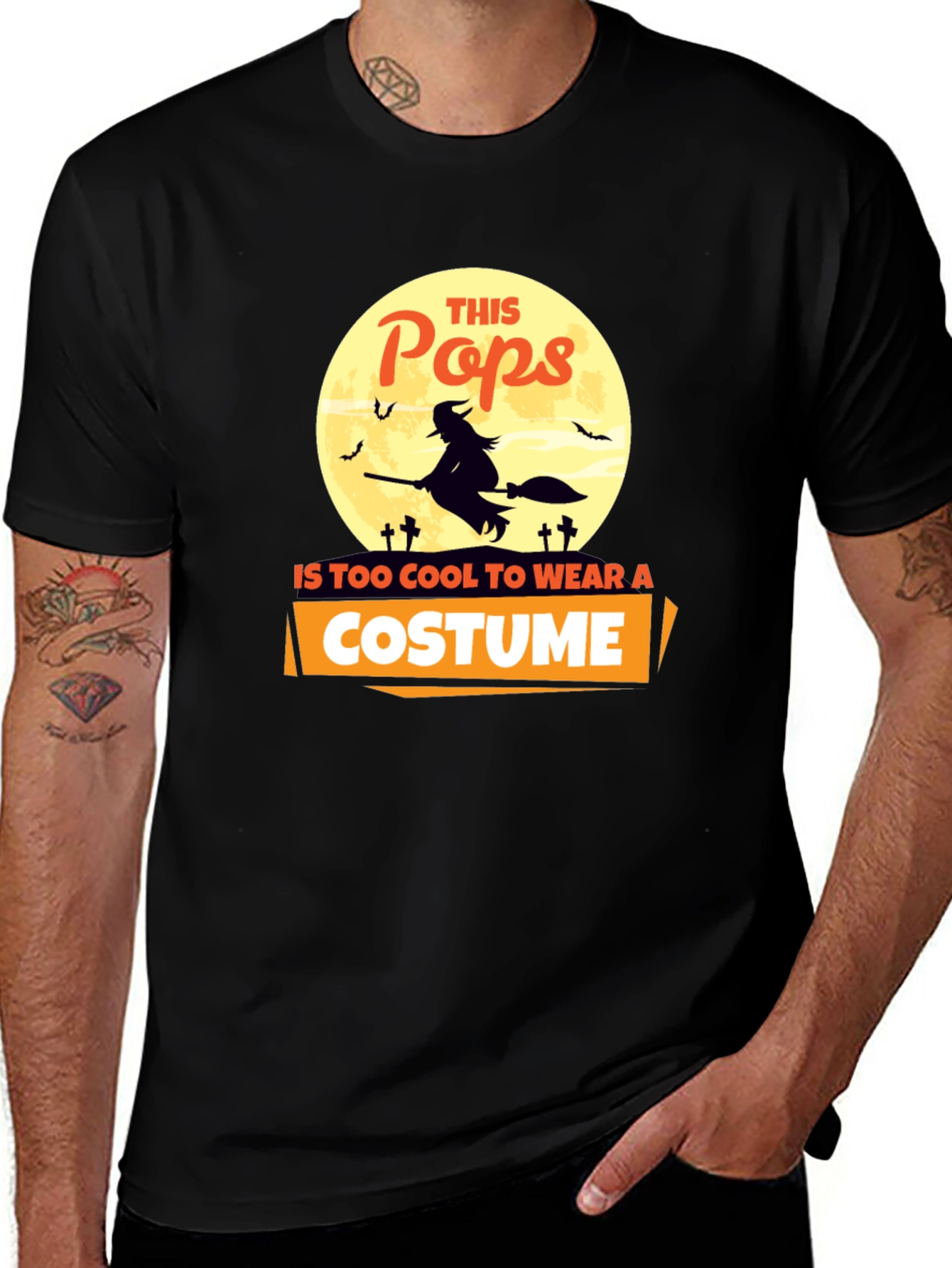 This Pops is Too Cool Halloween T-Shirt