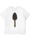 Novelty Spoon Black T-Shirt