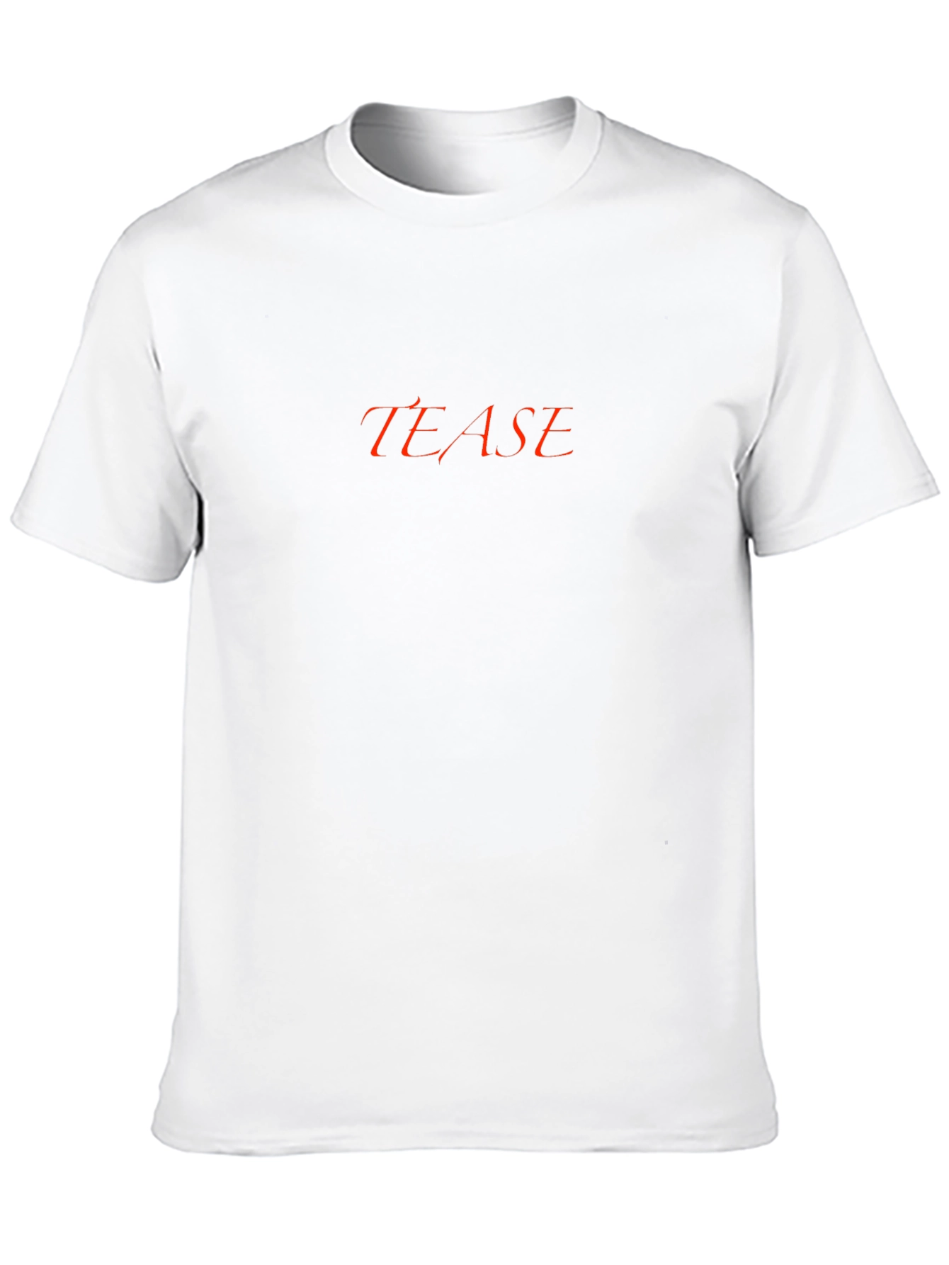 Tease Black Tee - Stylish Casual Wear