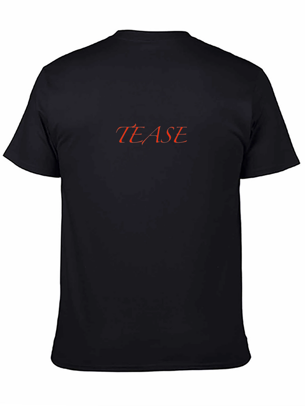 Tease Black Tee - Stylish Casual Wear