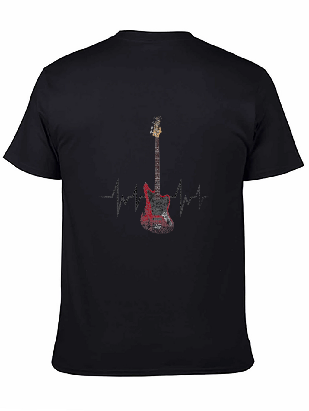 Guitar Heartbeat Graphic Tee