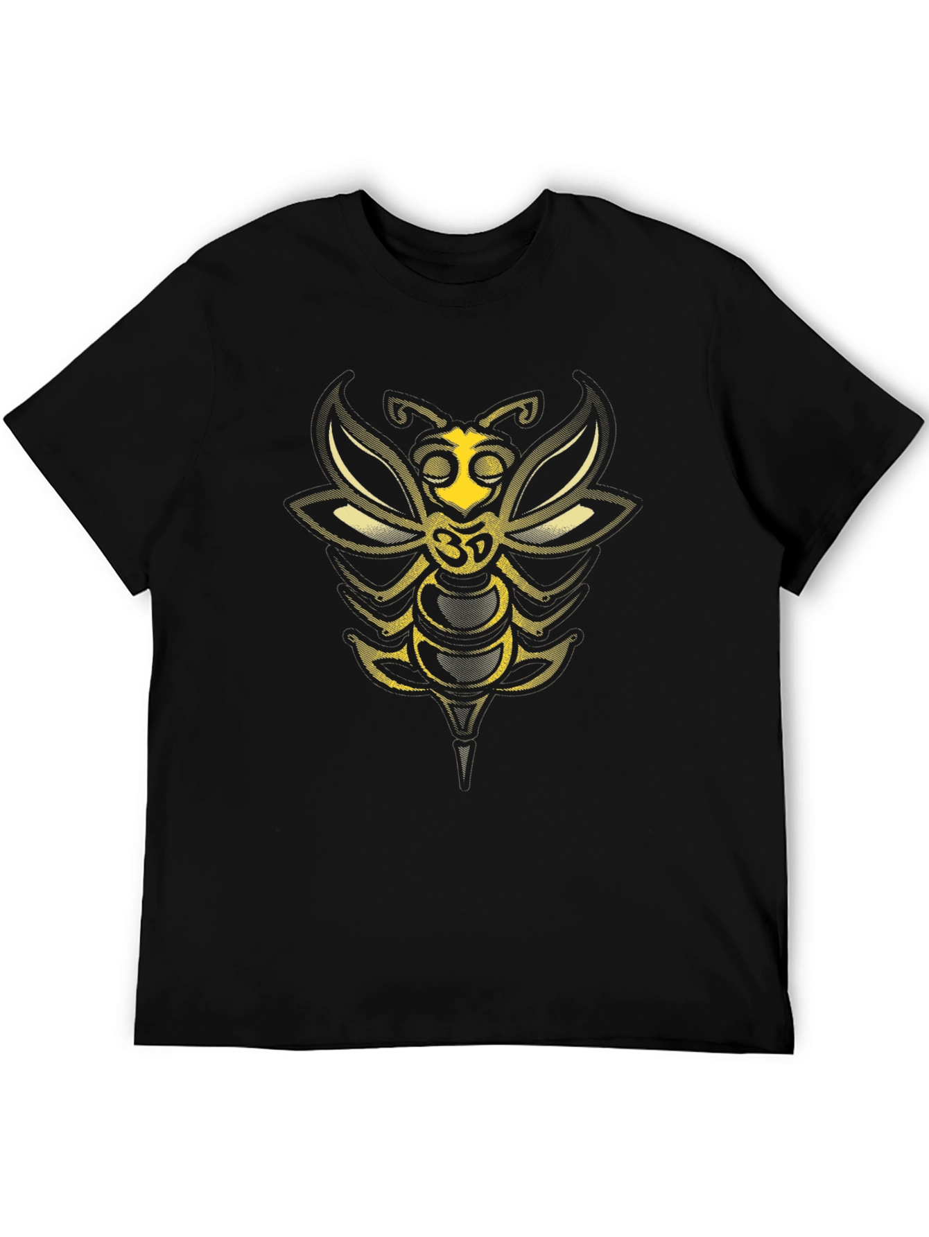 Wasp Graphic T-Shirt - Black Cotton Tee