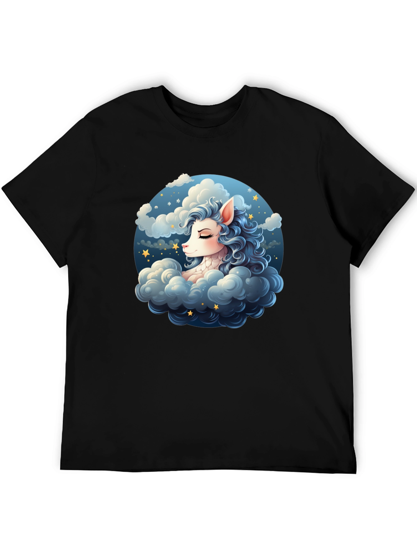 Dreamy Unicorn Cloud T-Shirt - Cute Graphic Tee