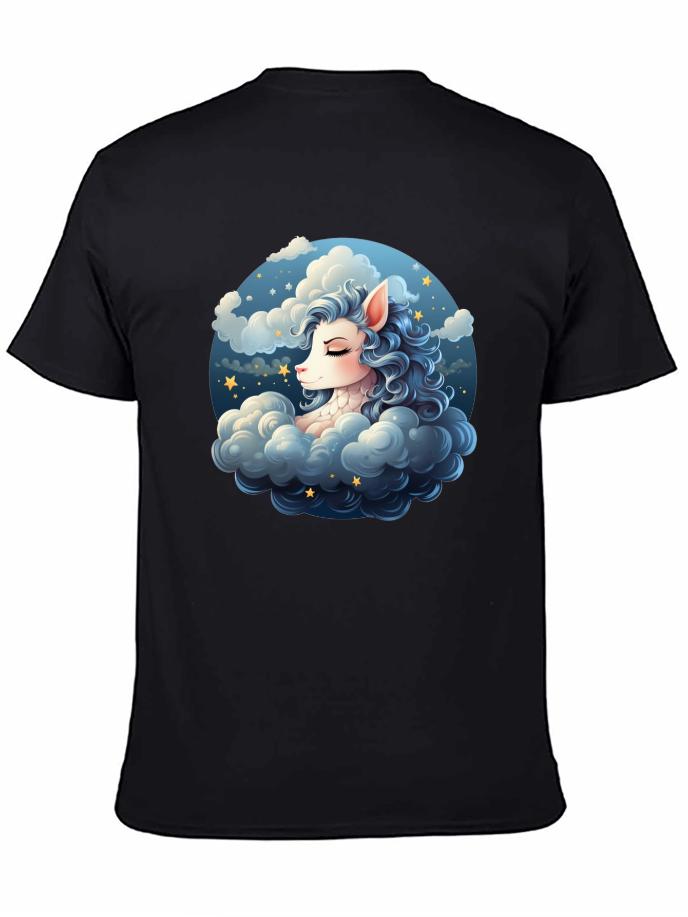 Dreamy Unicorn Cloud T-Shirt - Cute Graphic Tee