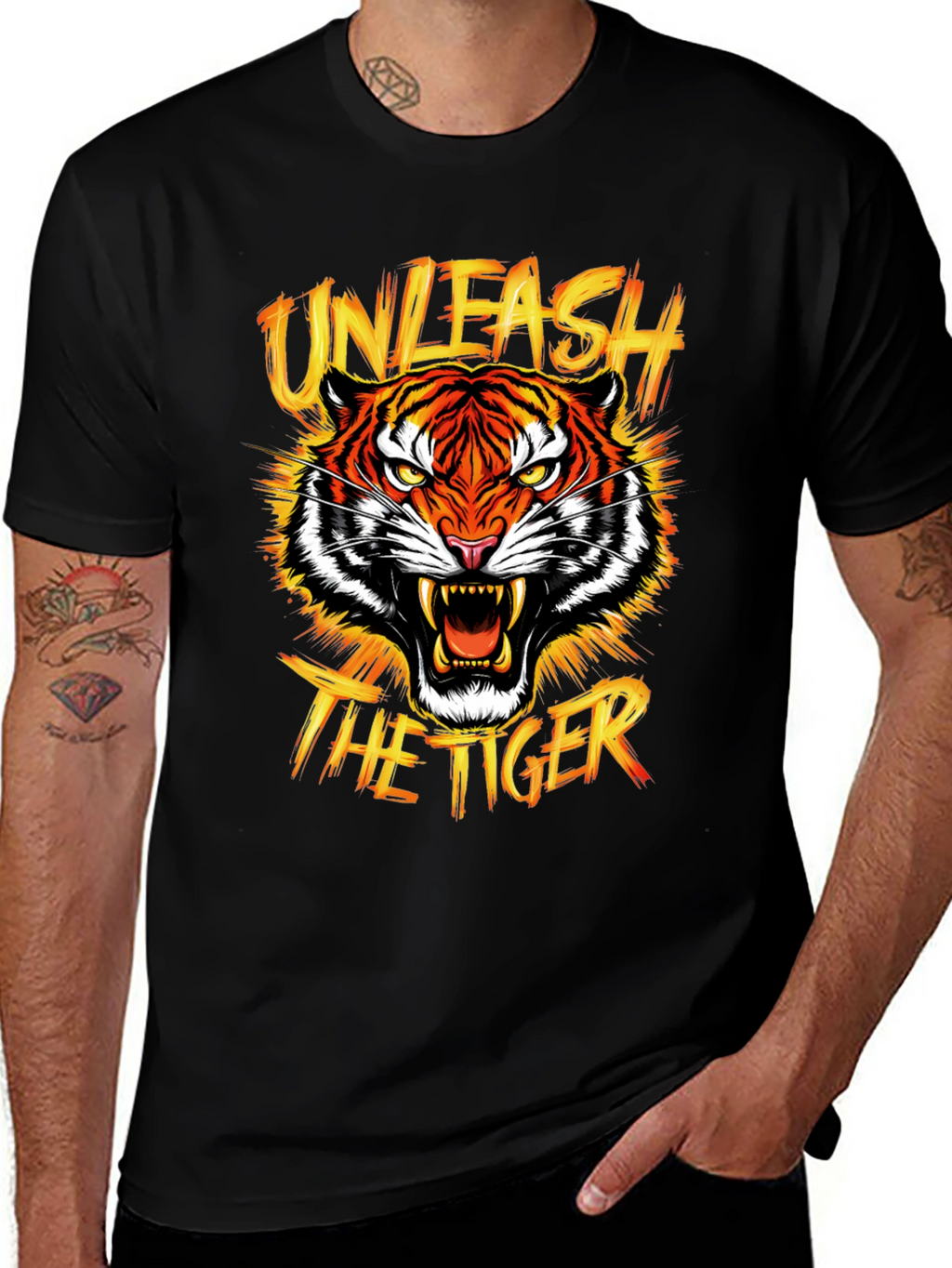 Unleash The Tiger Graphic Tee