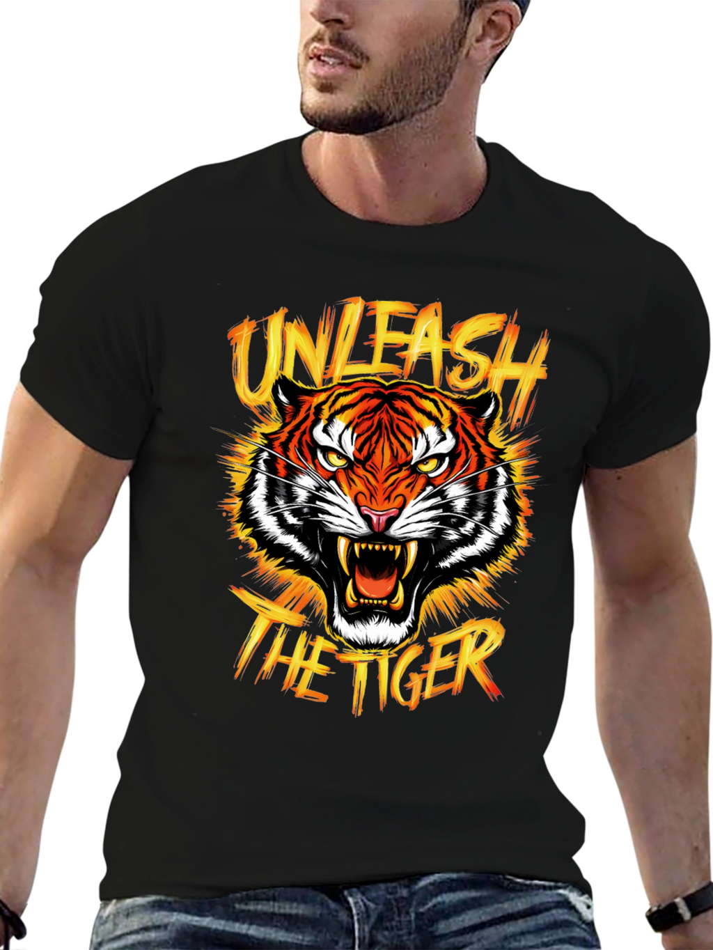 Unleash The Tiger Graphic Tee