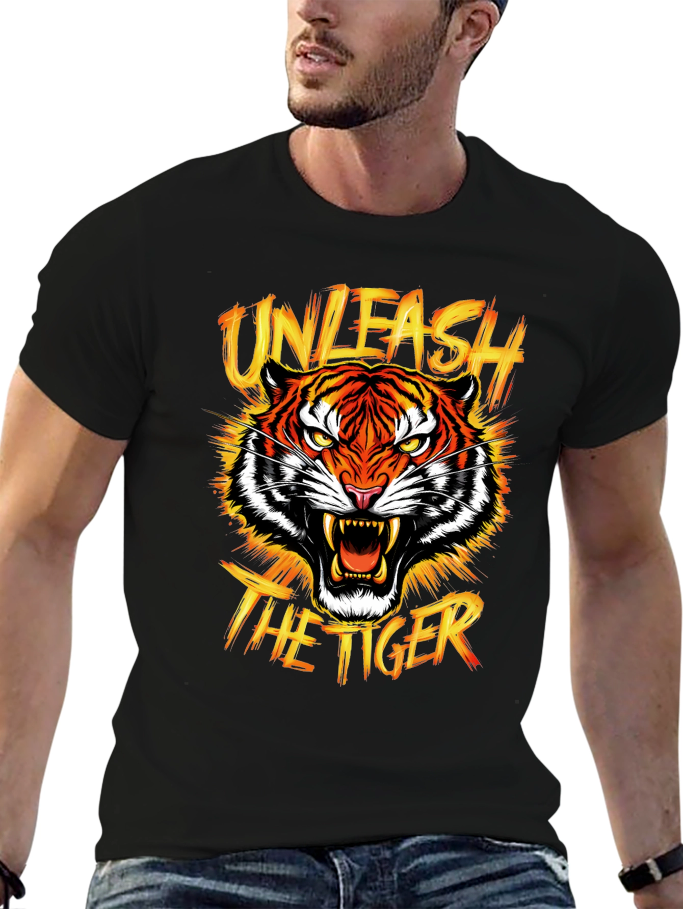 Unleash The Tiger Graphic Tee
