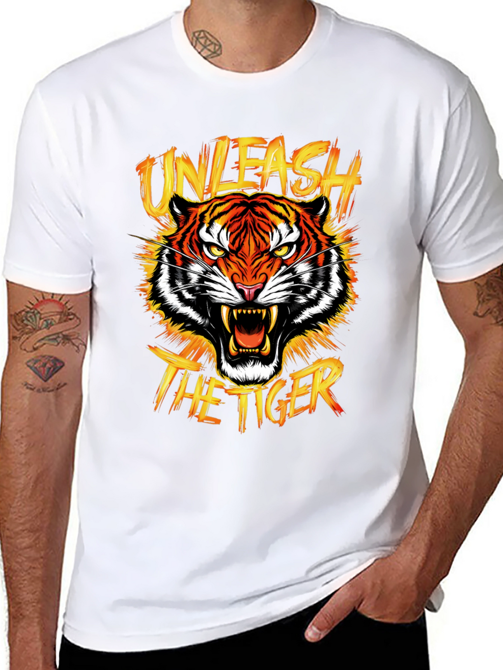 Unleash The Tiger Graphic Tee