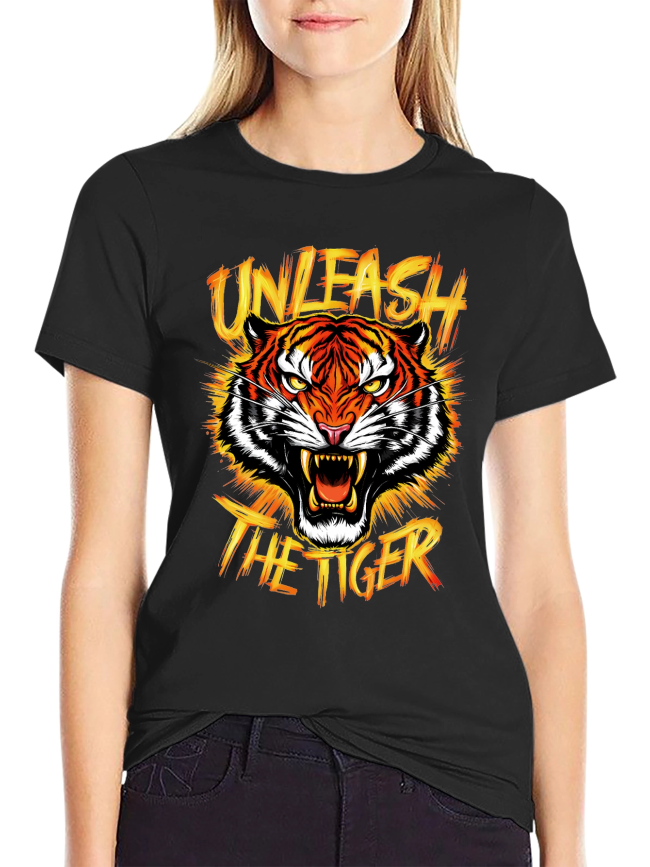 Unleash The Tiger Graphic Tee