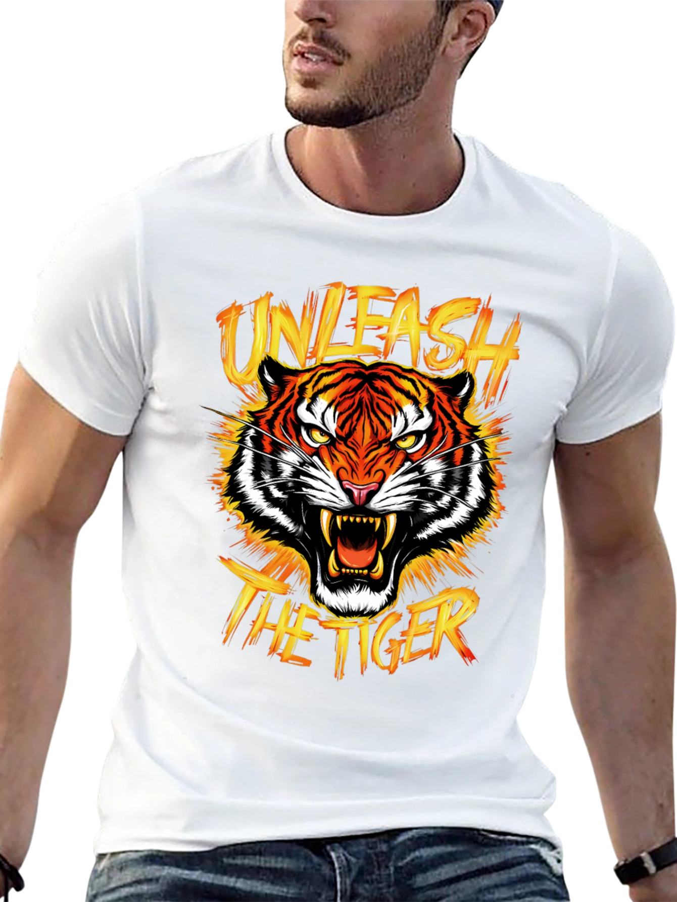 Unleash The Tiger Graphic Tee