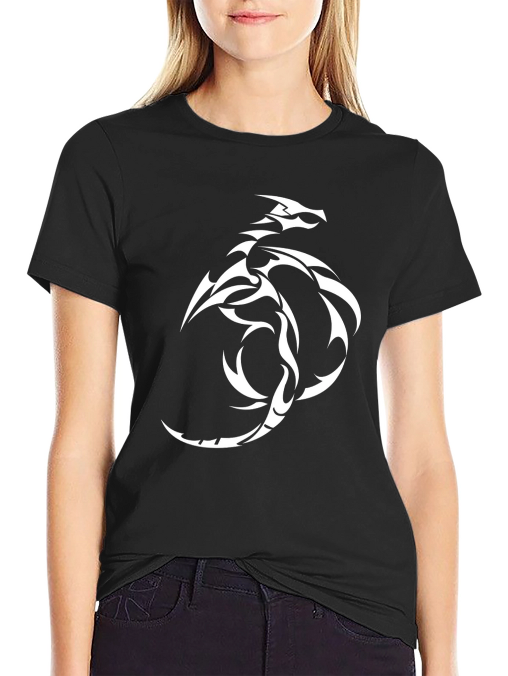 Black Dragon Graphic Tee - Mens