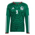 Raul Jimenez 2026 Mexico Long Sleeve Home Jersey Front