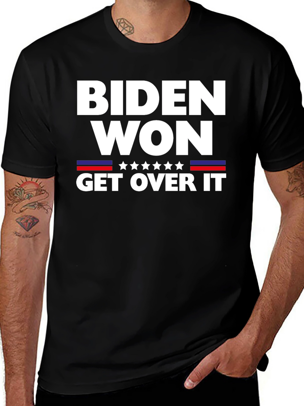 Biden Won Get Over It Political T-Shirt