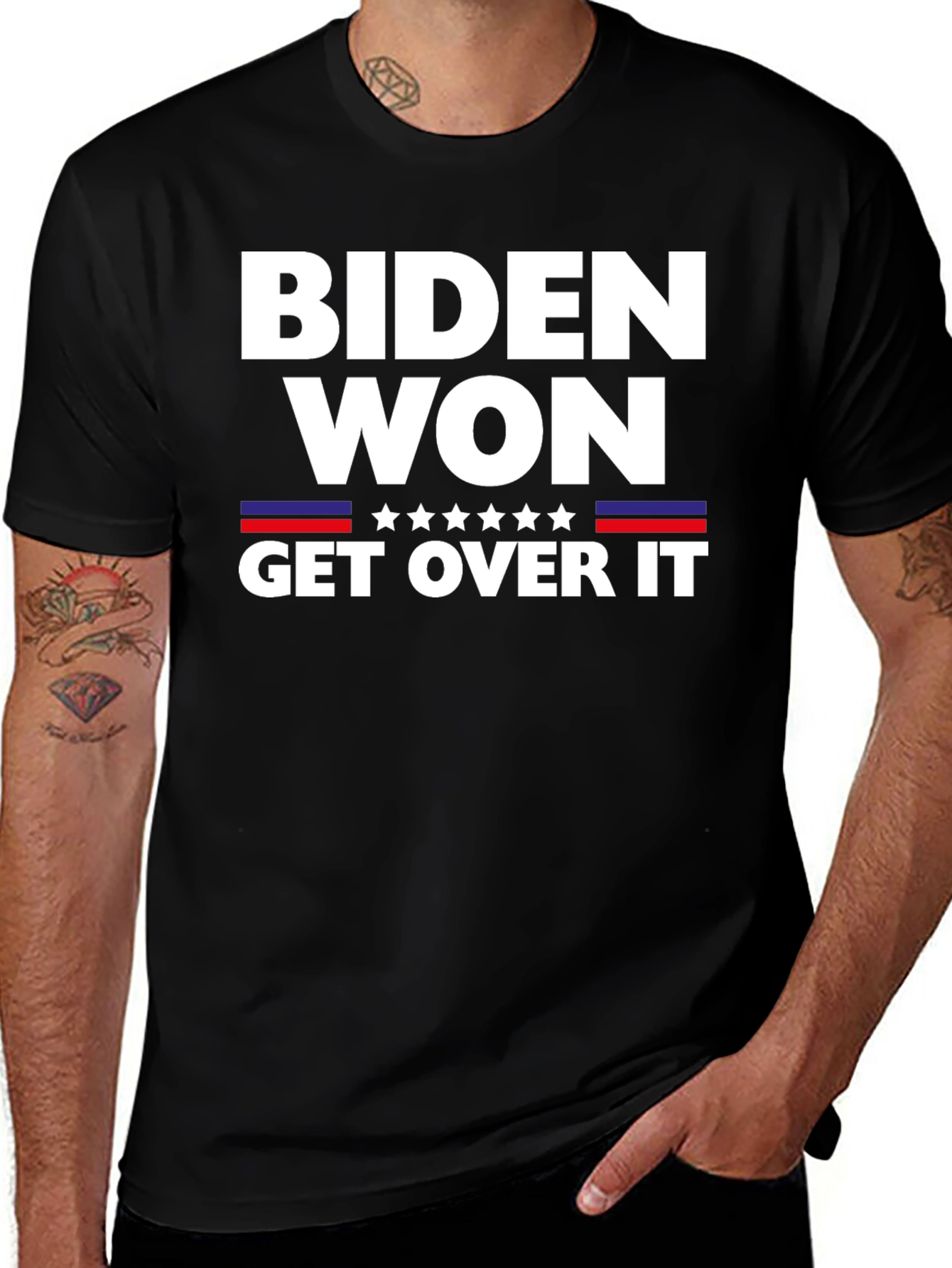 Biden Won Get Over It Political T-Shirt