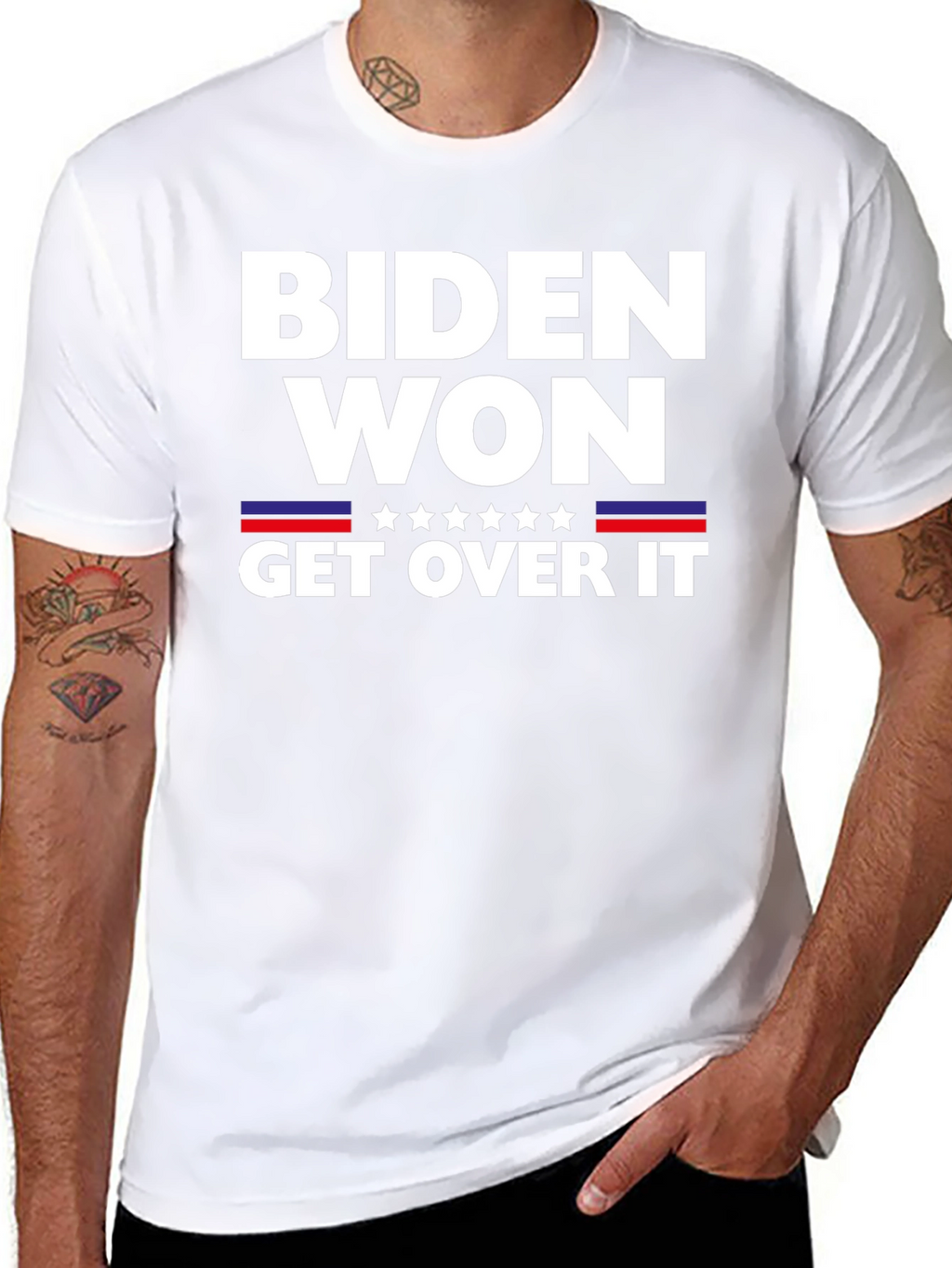 Biden Won Get Over It Political T-Shirt