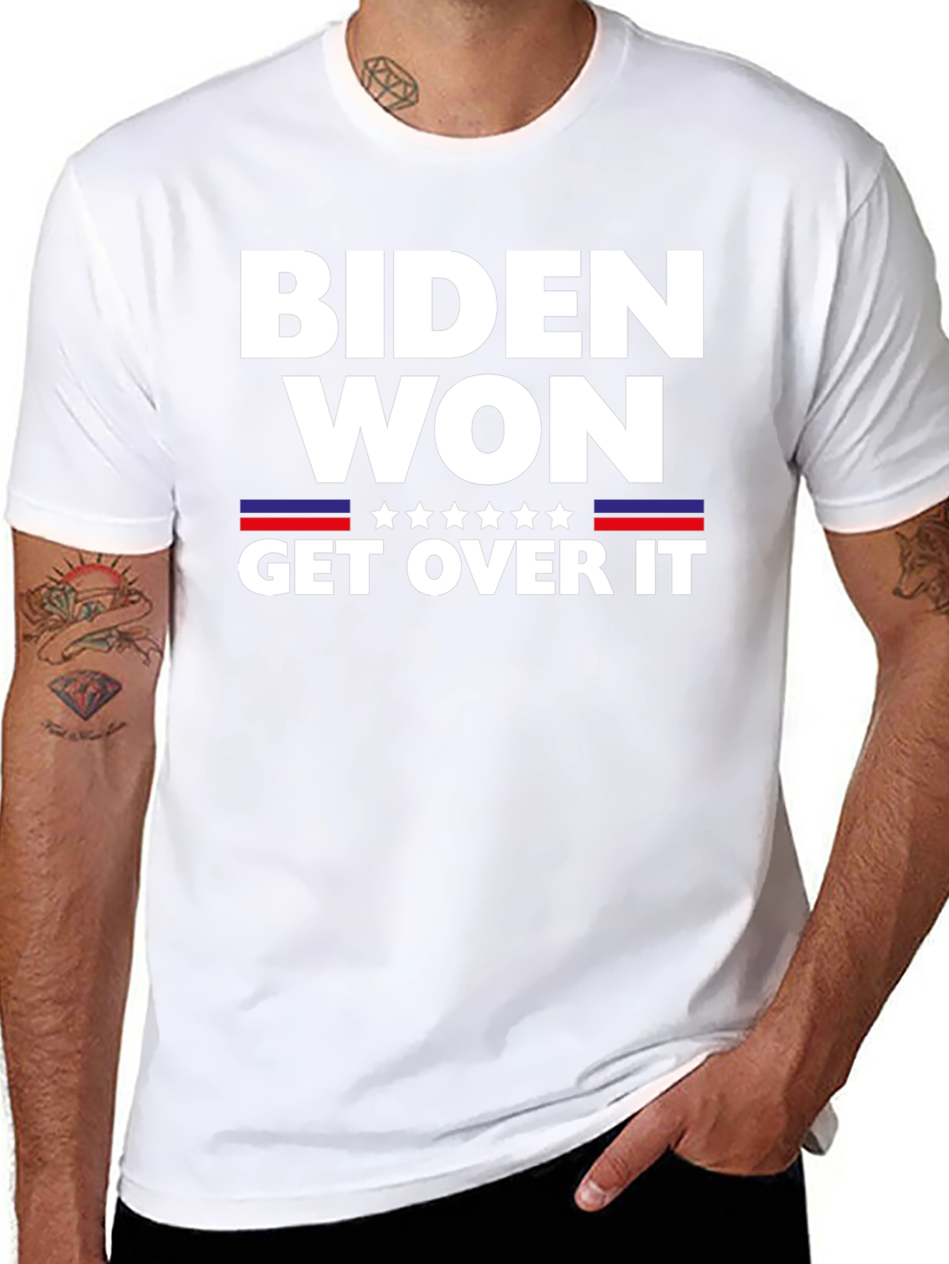 Biden Won Get Over It Political T-Shirt