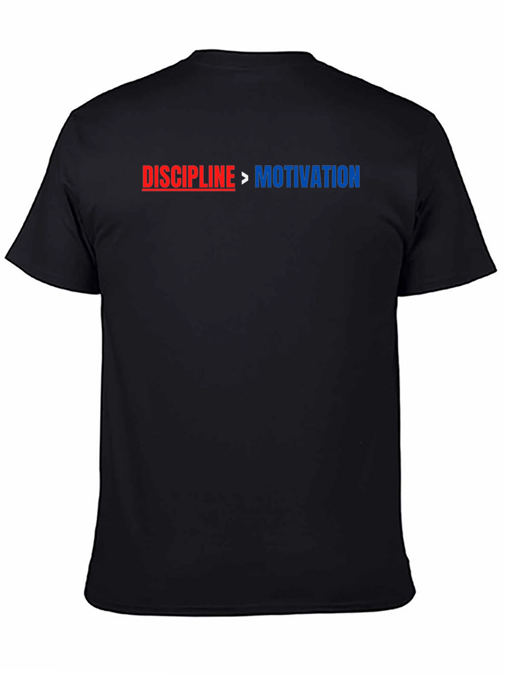 Discipline Over Motivation Graphic T-Shirt