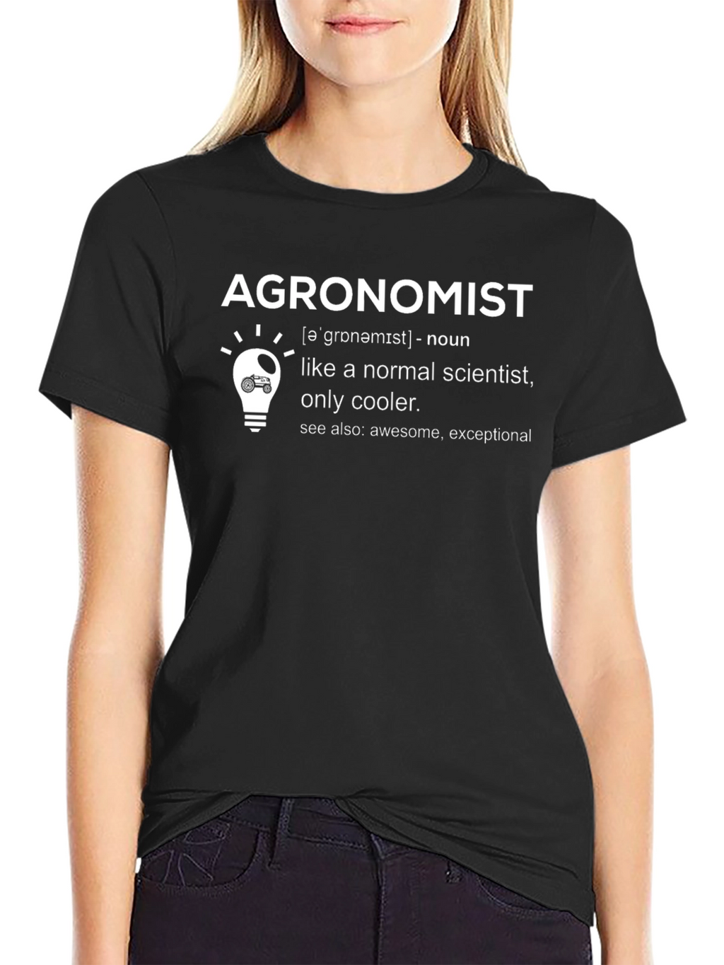 Agronomist Definition Graphic Tee - Cool Scientist T-Shirt
