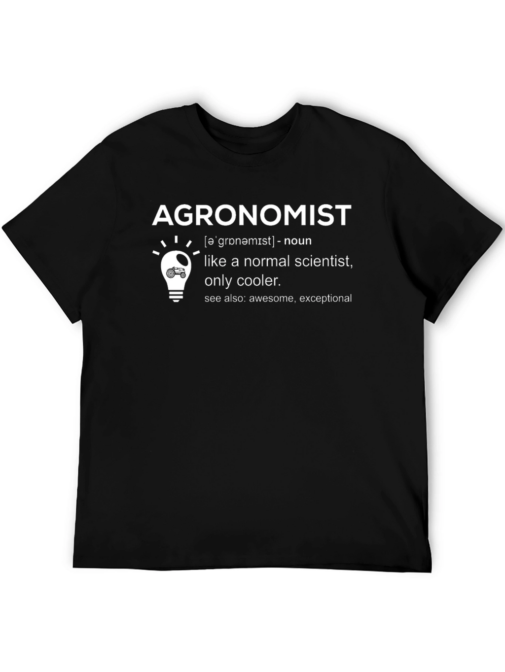 Agronomist Definition Graphic Tee - Cool Scientist T-Shirt