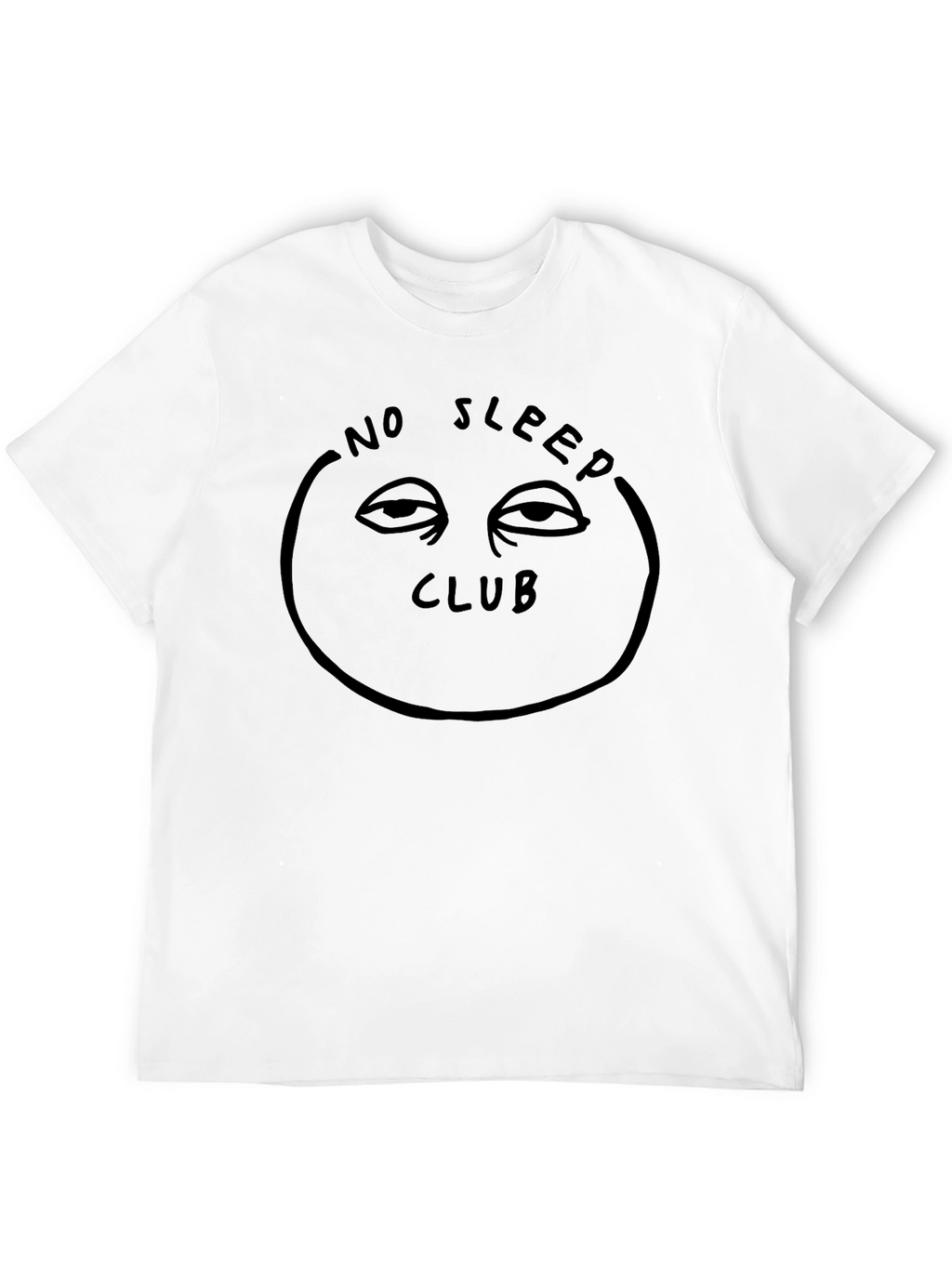 No Sleep Club Graphic Tee - Black Unisex Shirt