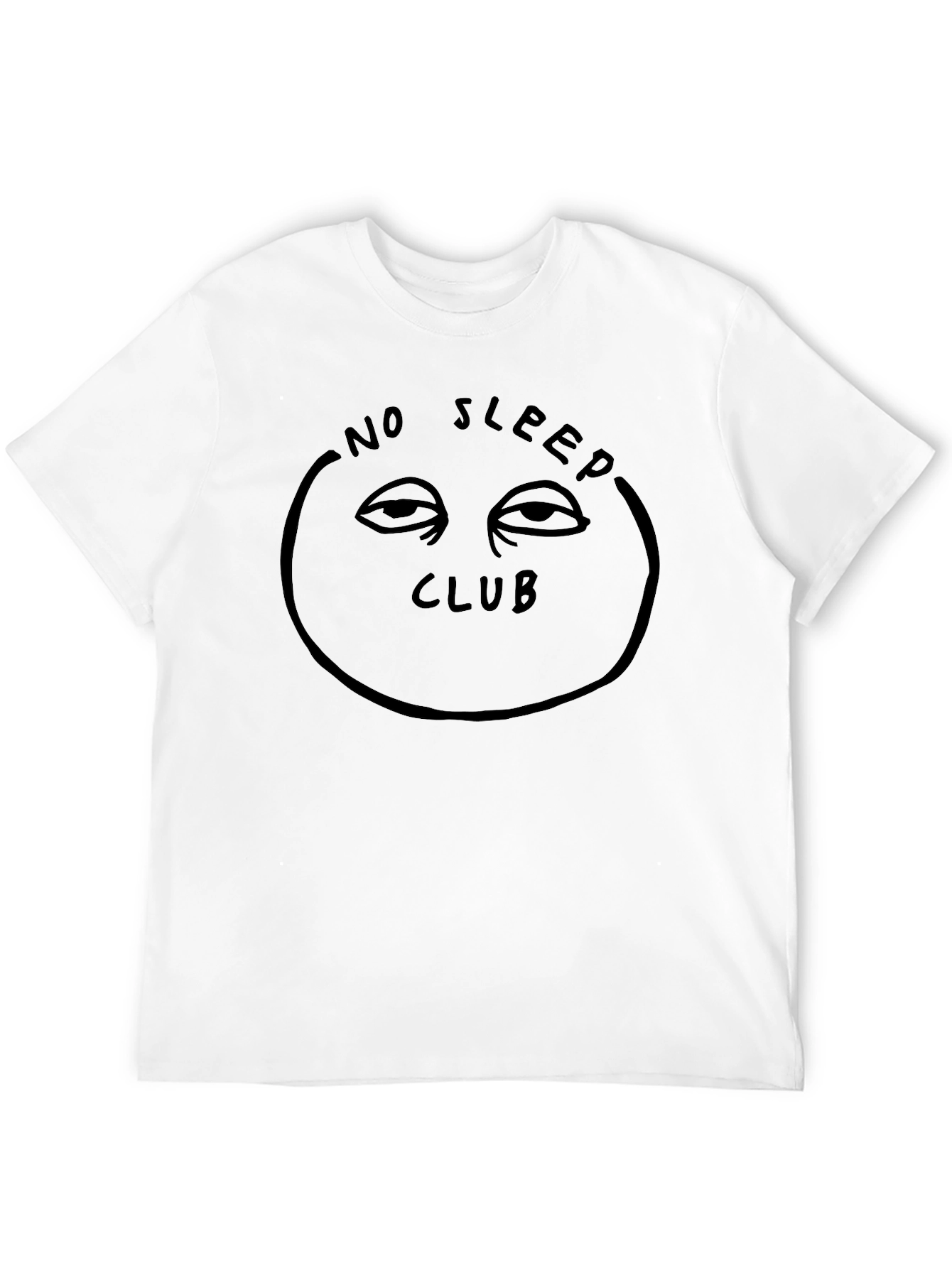 No Sleep Club Graphic Tee - Black Unisex Shirt
