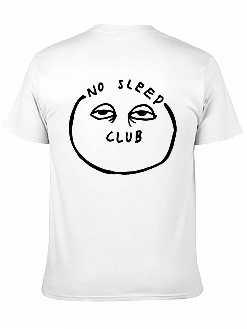 No Sleep Club Graphic Tee - Black Unisex Shirt