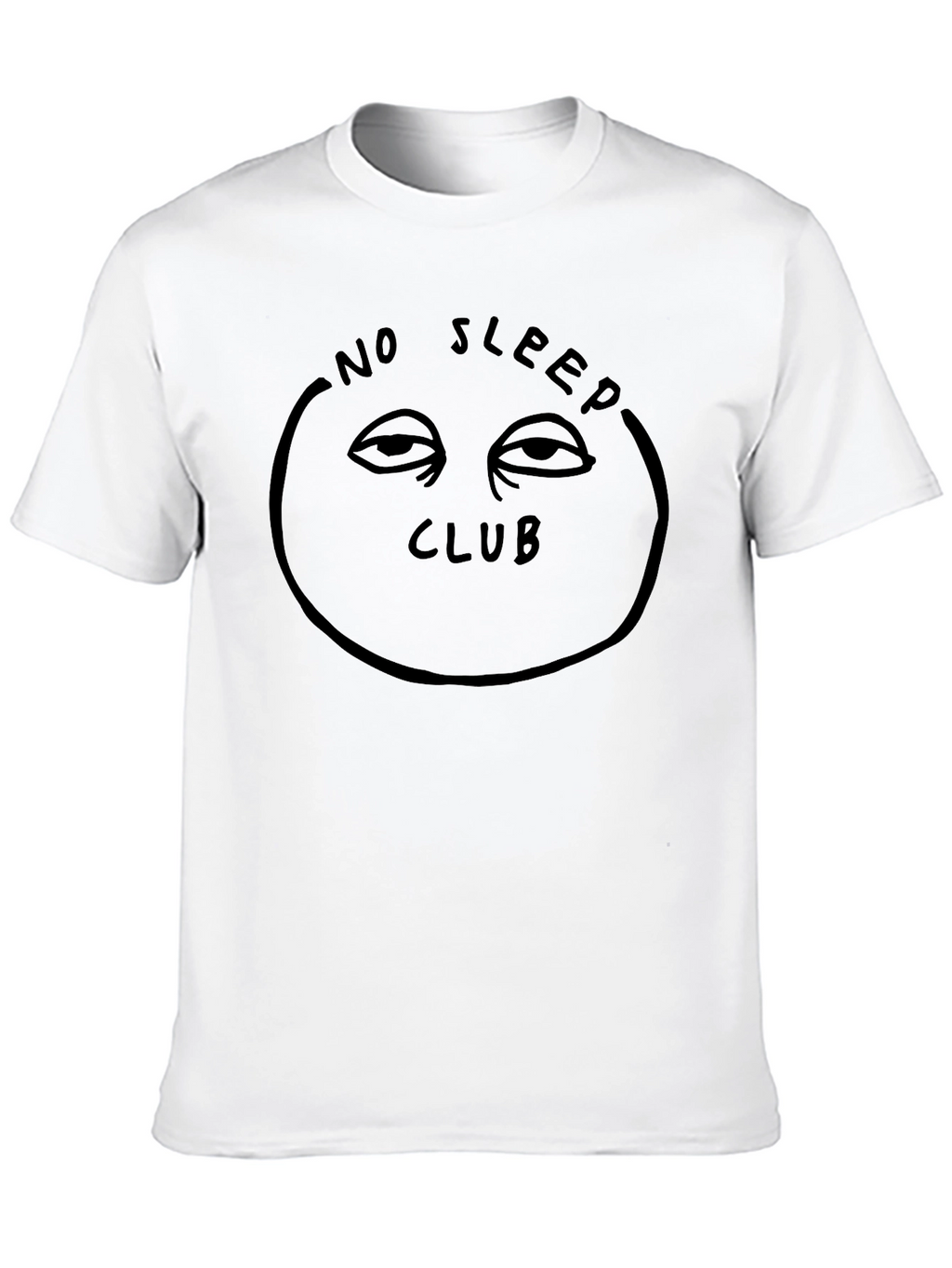 No Sleep Club Graphic Tee - Black Unisex Shirt