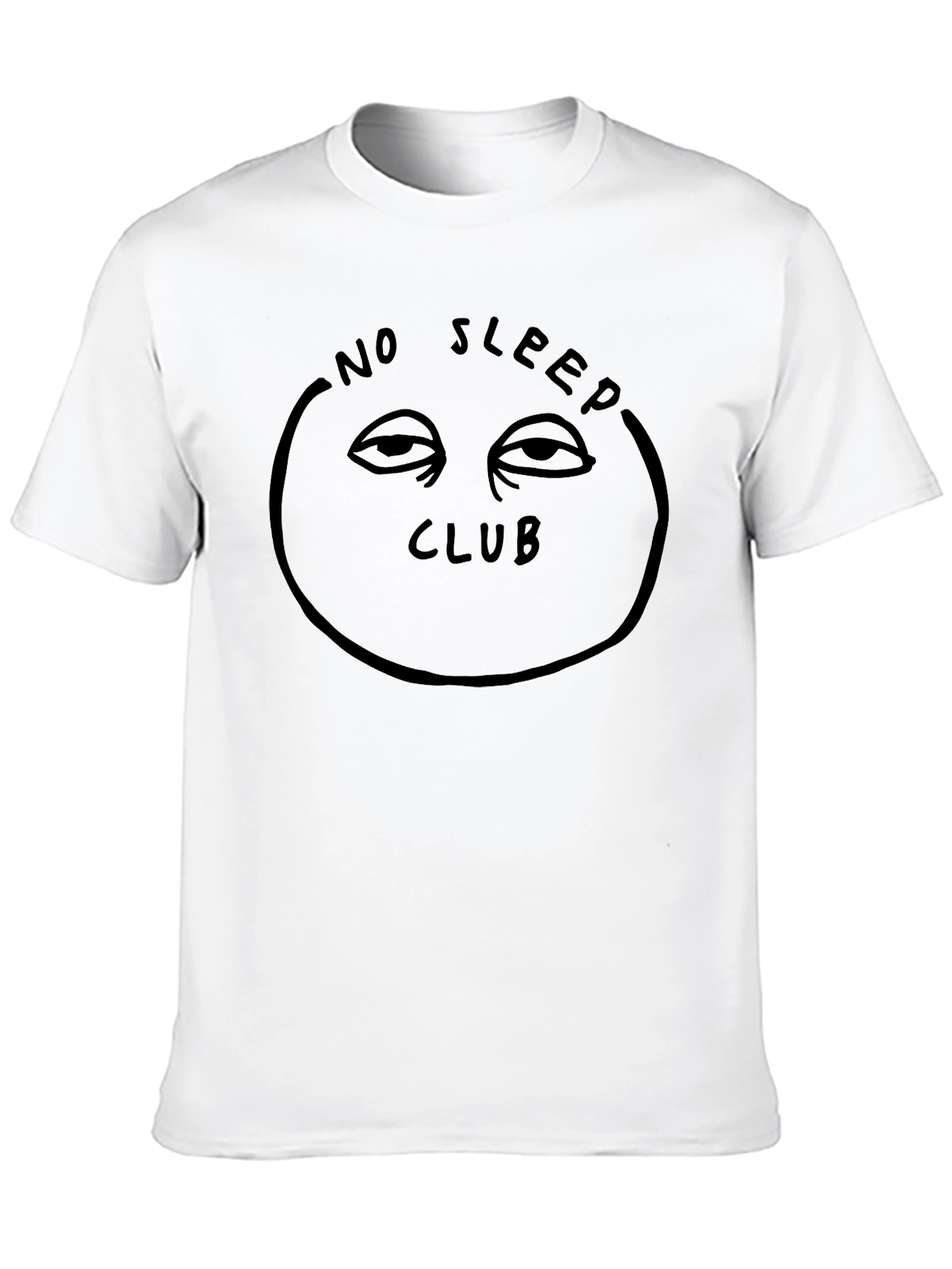 No Sleep Club Graphic Tee - Black Unisex Shirt