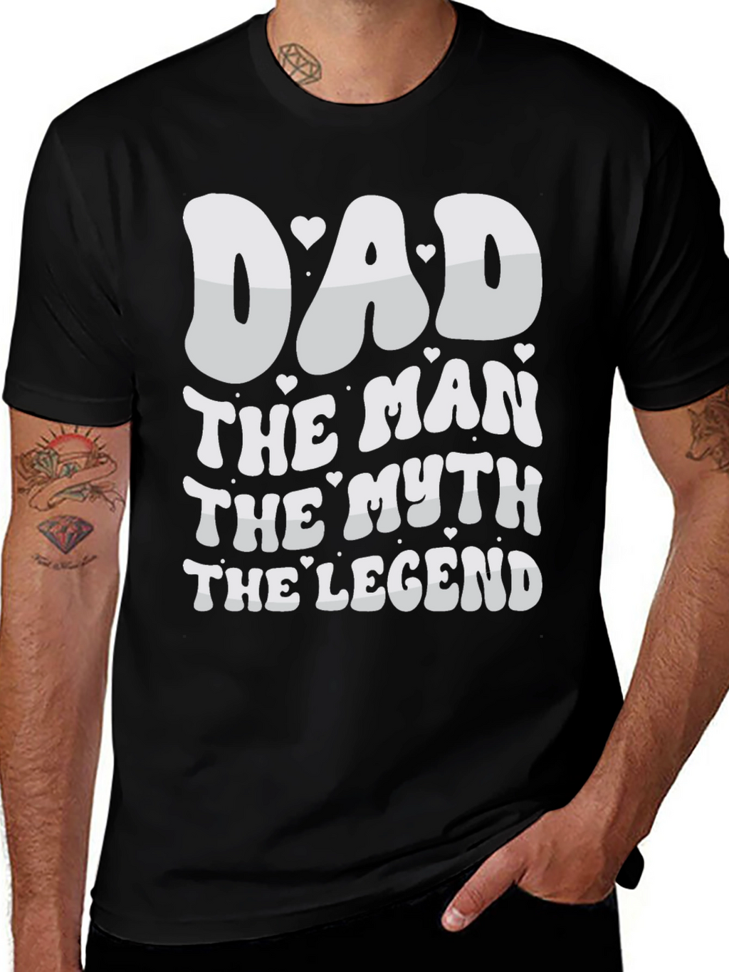 Dad The Man The Myth The Legend T-Shirt
