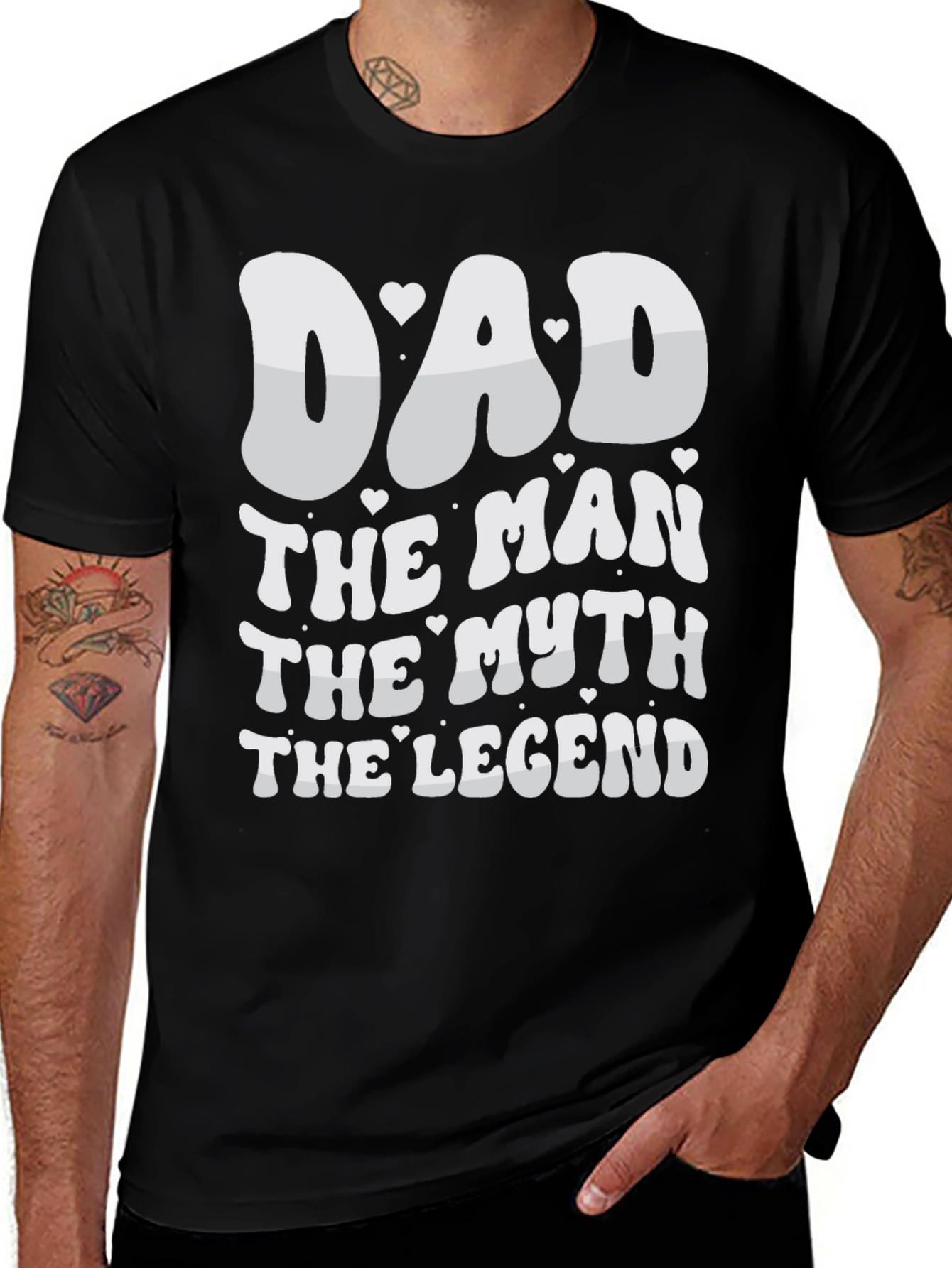 Dad The Man The Myth The Legend T-Shirt