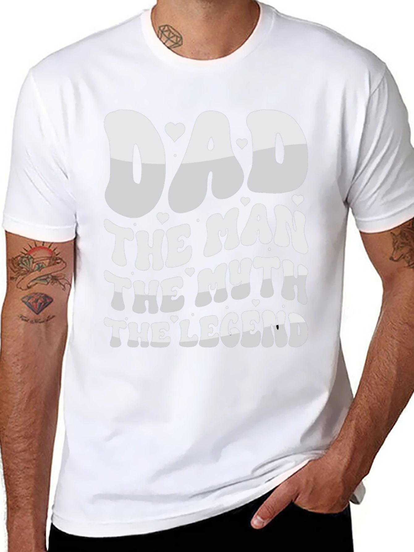 Dad The Man The Myth The Legend T-Shirt