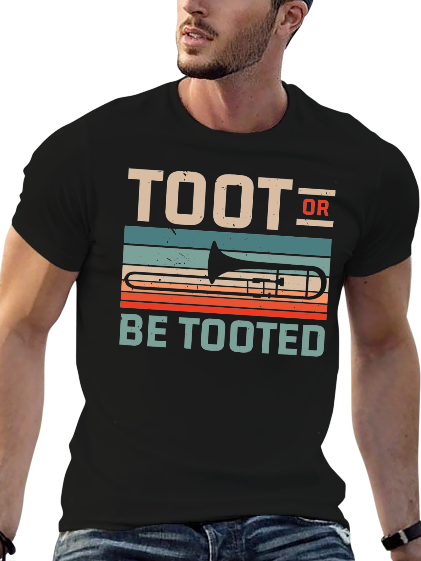 Toot Or Be Tooted Retro T-Shirt