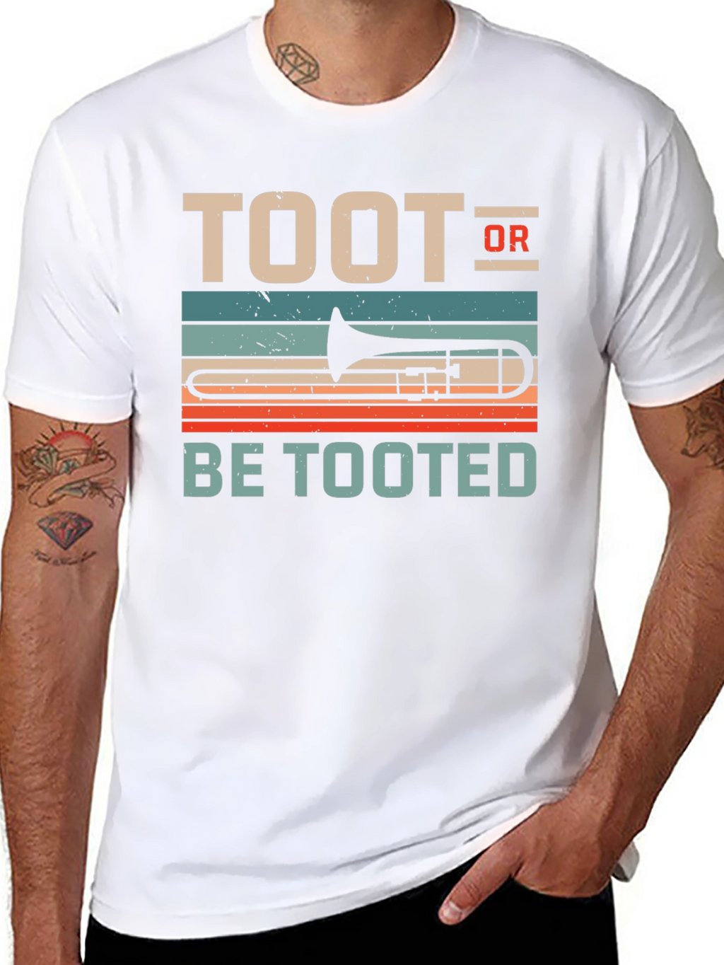 Toot Or Be Tooted Retro T-Shirt