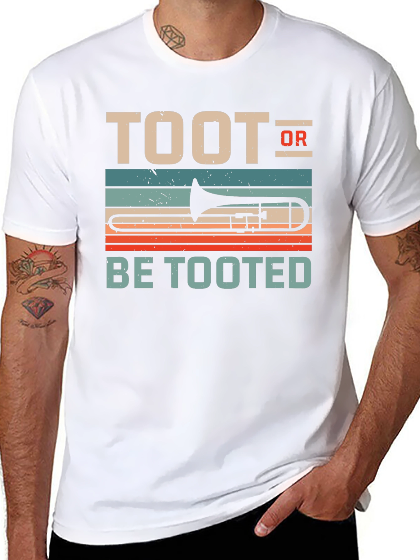 Toot Or Be Tooted Retro T-Shirt