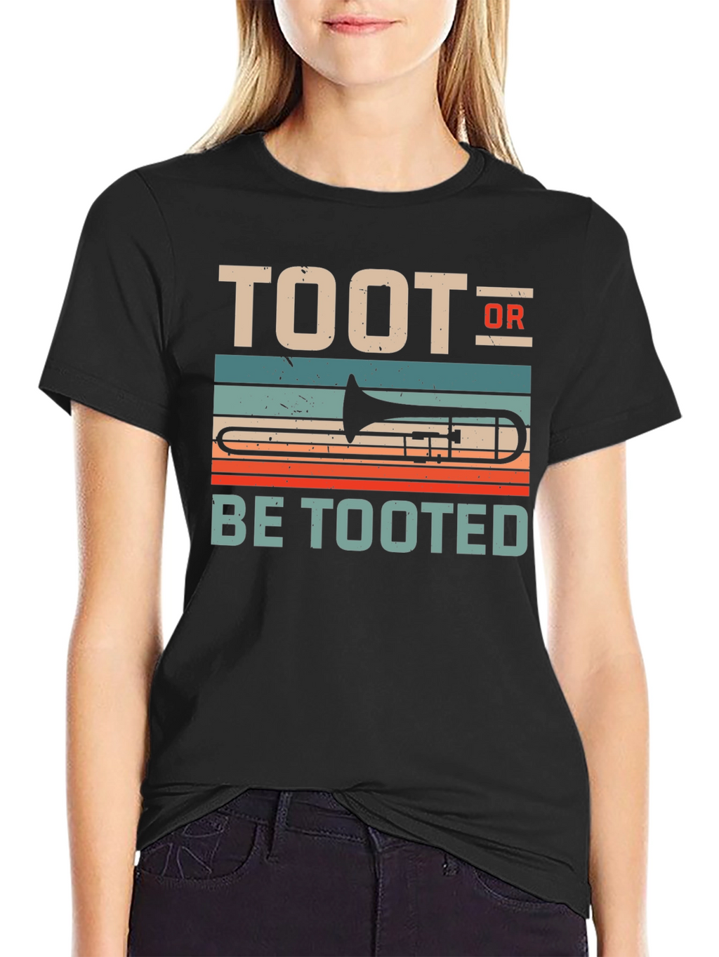 Toot Or Be Tooted Retro T-Shirt