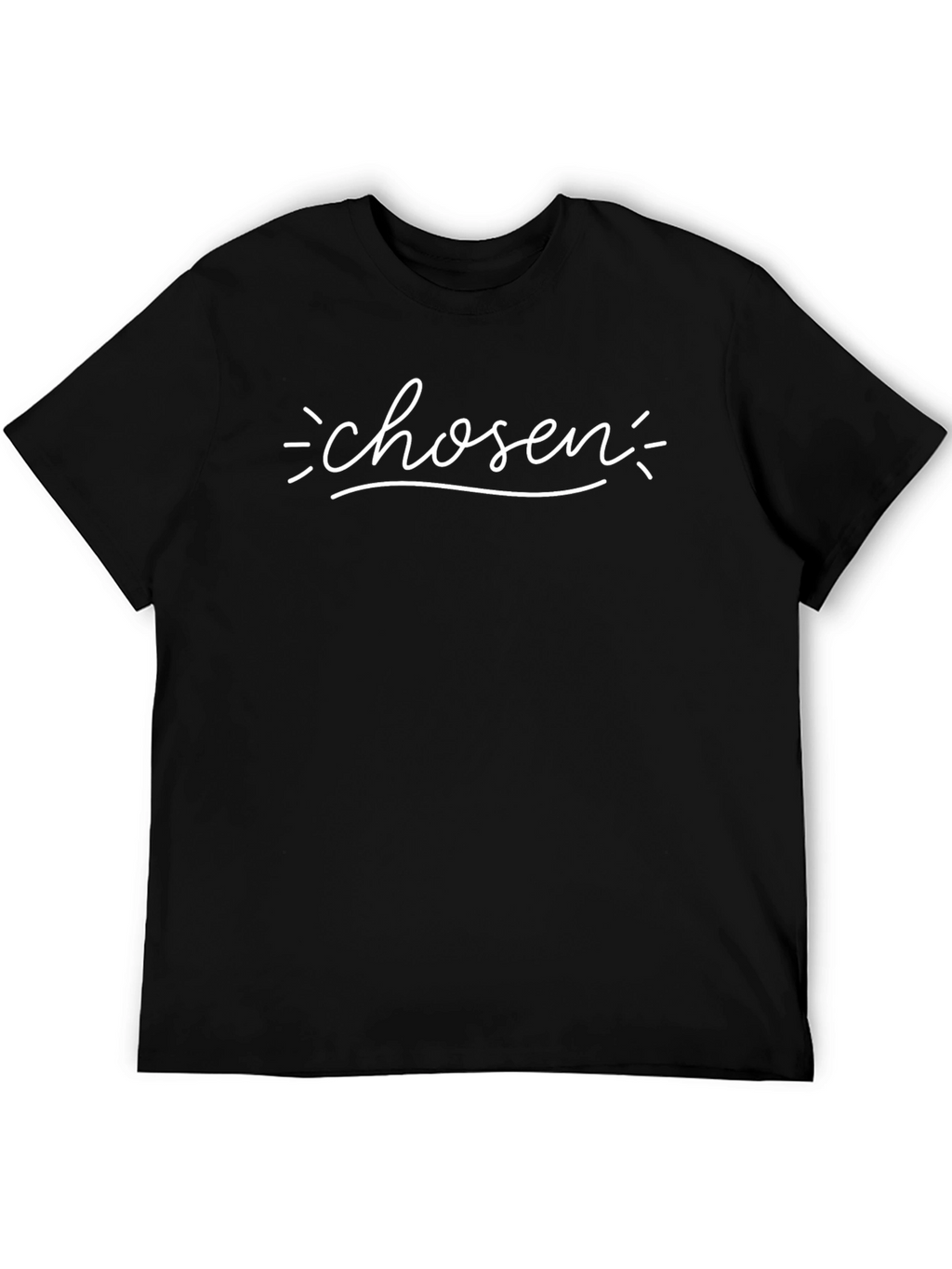Chosen Black T-Shirt - Stylish & Comfortable
