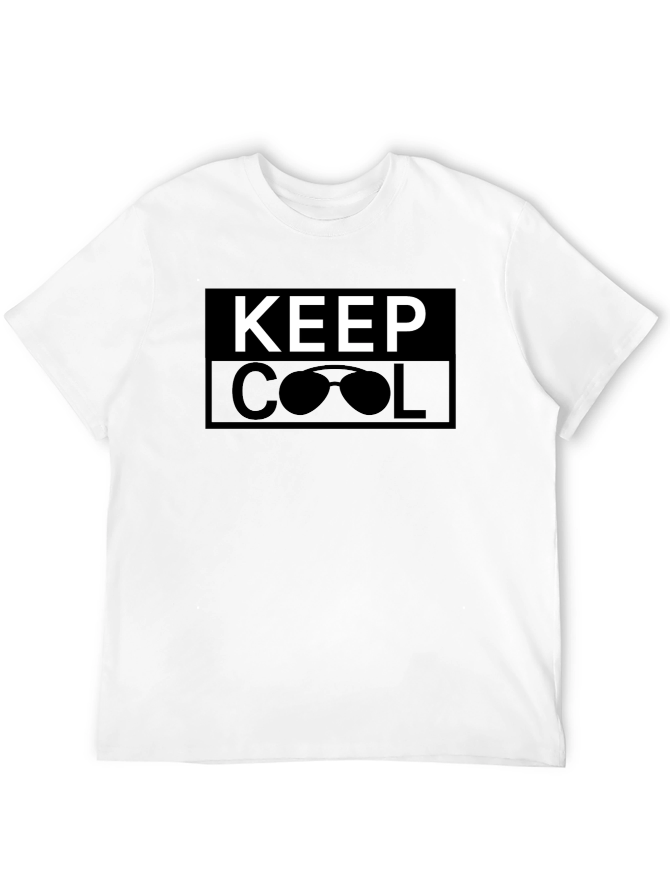 Keep Cool Graphic T-Shirt - Stylish Comfort