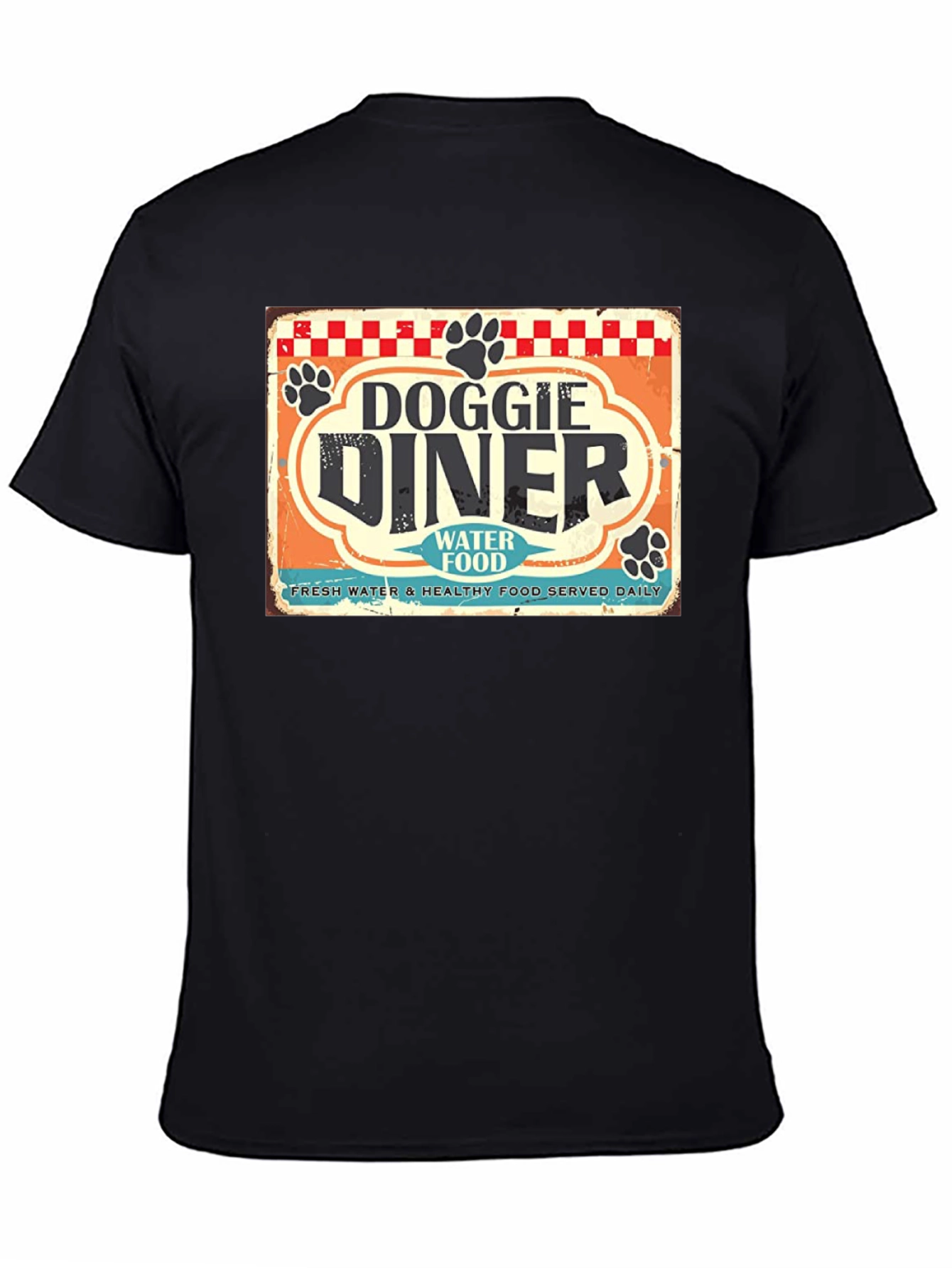 Doggie Diner Graphic T-Shirt - Vintage Style