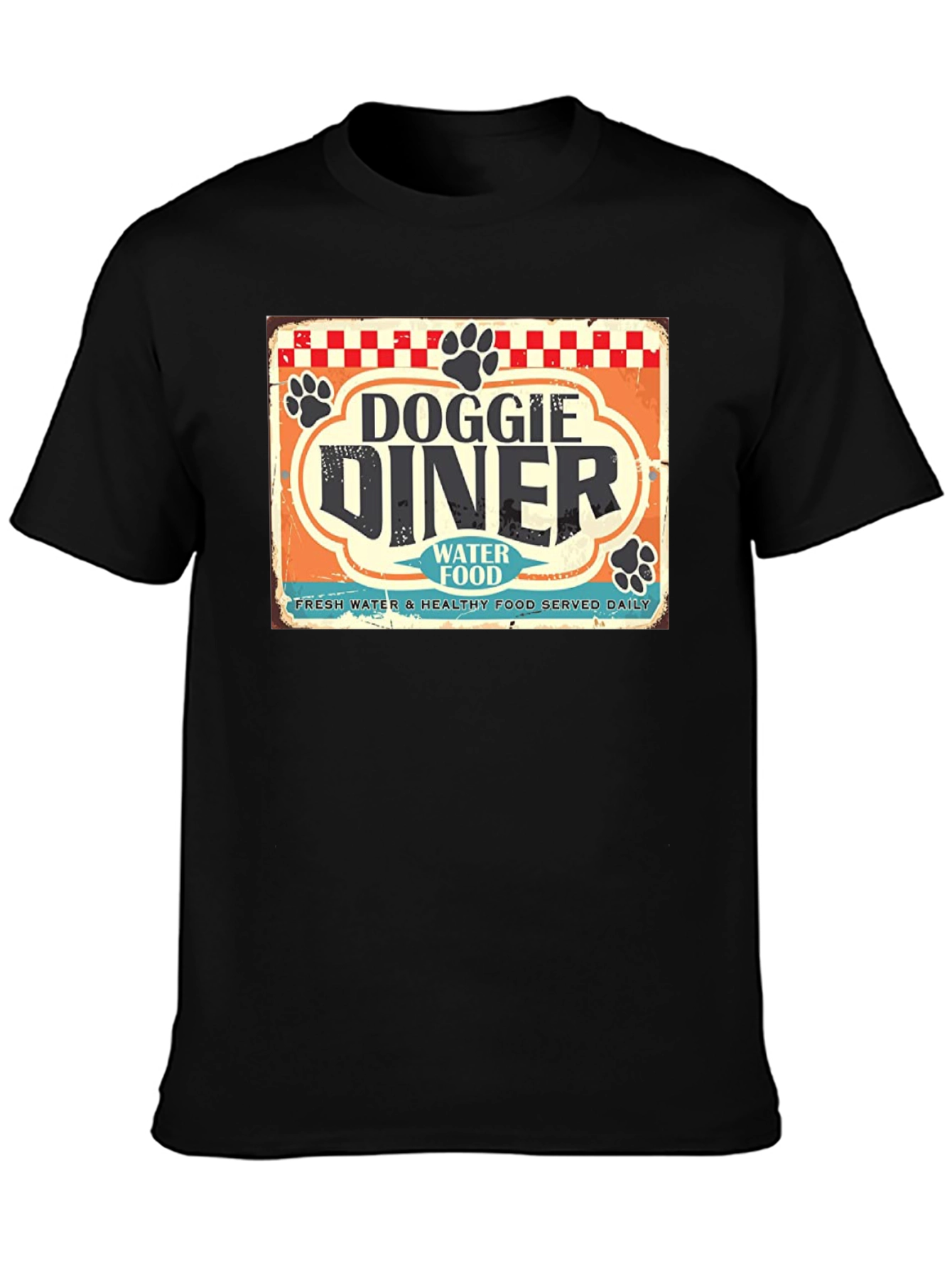 Doggie Diner Graphic T-Shirt - Vintage Style