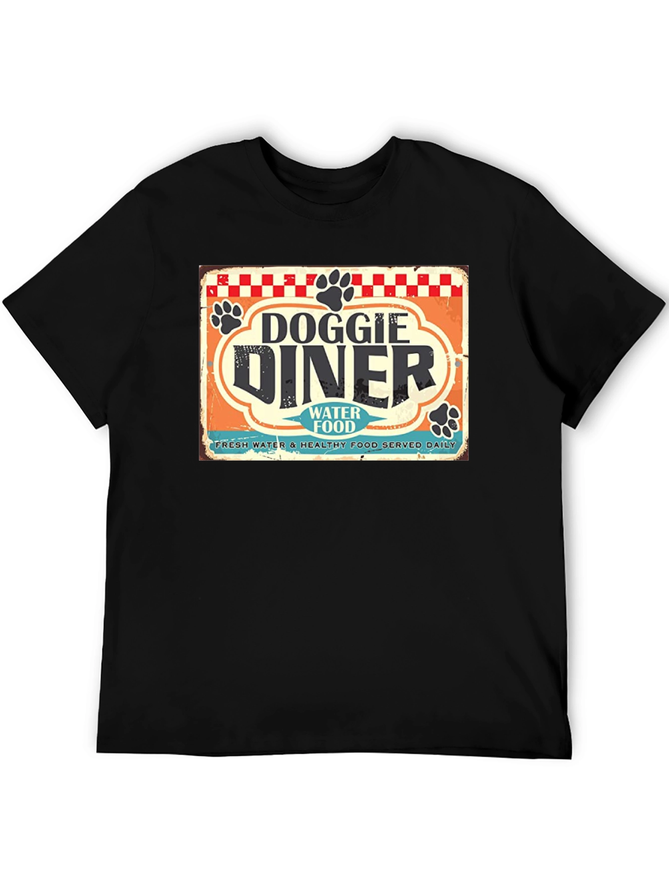 Doggie Diner Graphic T-Shirt - Vintage Style