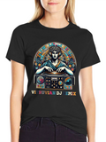Vitruvian DJ Remix Graphic Tee