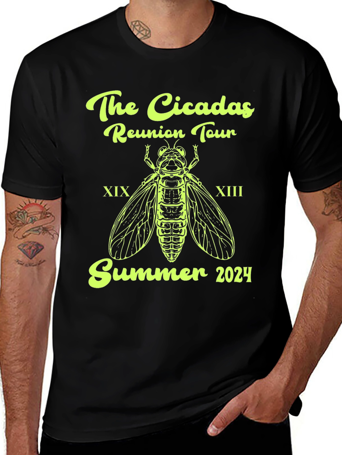 Cicadas Reunion Tour 2024 T-Shirt