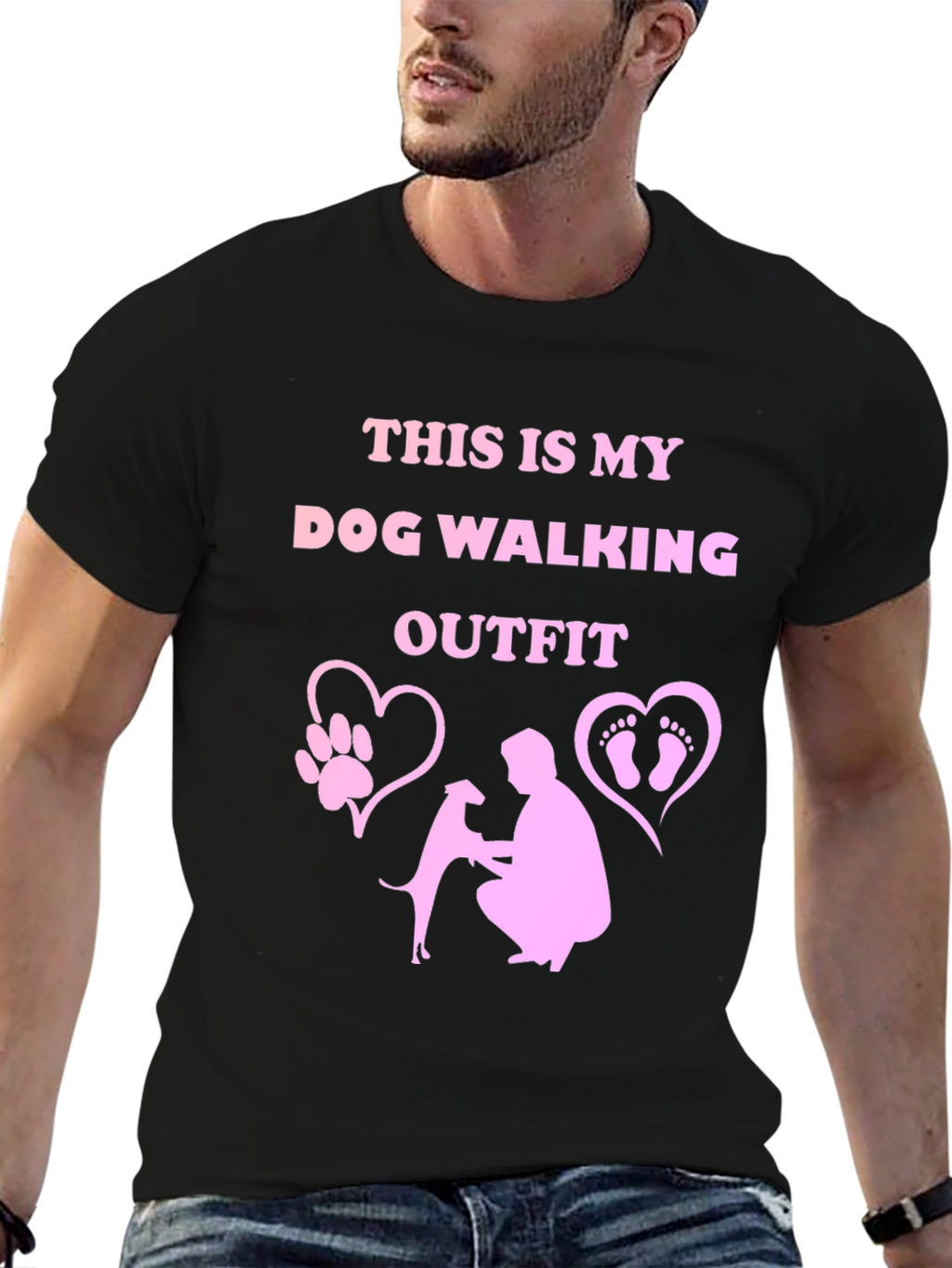 Dog Walking Outfit T-Shirt