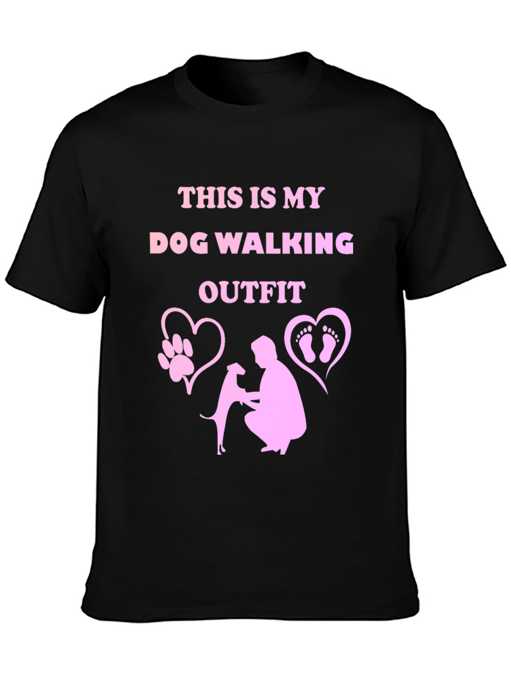 Dog Walking Outfit T-Shirt