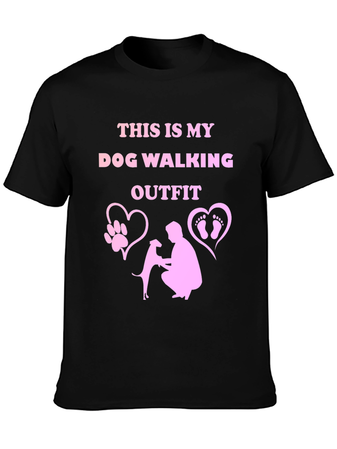 Dog Walking Outfit T-Shirt