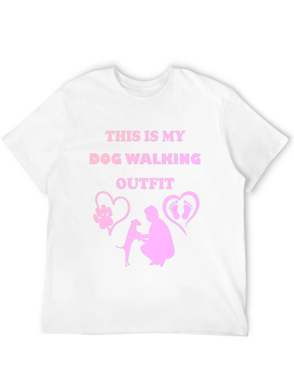 Dog Walking Outfit T-Shirt