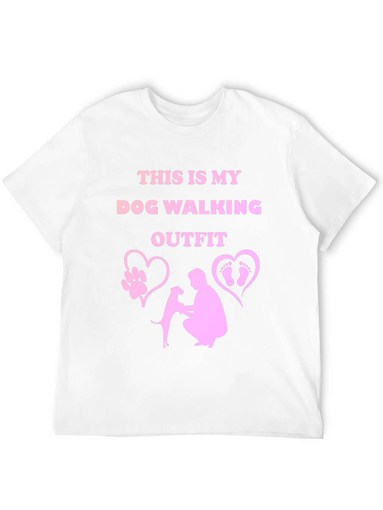 Dog Walking Outfit T-Shirt