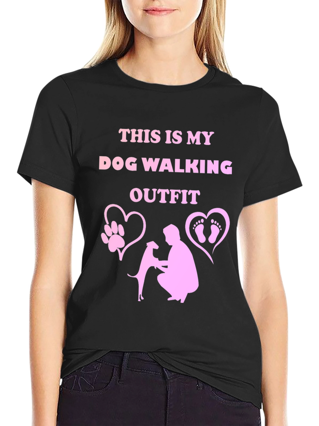 Dog Walking Outfit T-Shirt